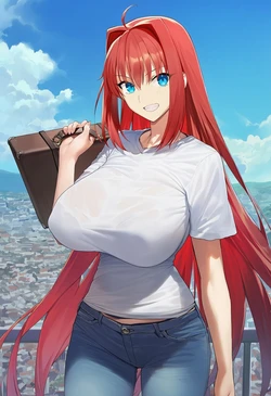 [Agnin] Aoko-sensei (ai generated)