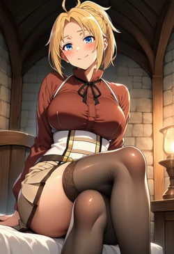 Shirobako88 - Zenith x Lilia リーリャ ゼニス・グレイラット百合 [AI Generated]