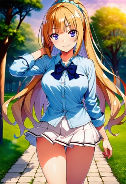 Shirobako88 - Suzune x Kei Yuri 堀北鈴音 軽井沢恵 百合 [AI Generated]