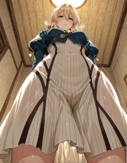 [Belly Art] Violet Evergarden (Patreon) (AI Generated)