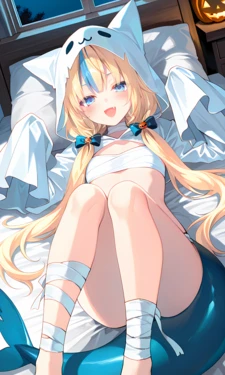 [AI Generated] [Daisy] Halloween Party with Saba [Patreon]