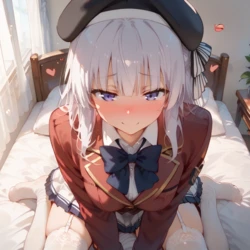 TorogaoUni トロ顔うに 坂柳有栖 (132P) (Patreon) [AI Generated]