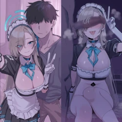 Unknown - NTR Asuna (BlueArchive) (62 sheet) (Patreon) [AI Generated]