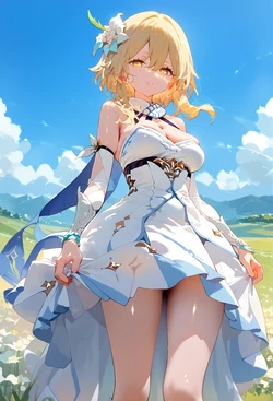 [Fuwako] Lumine - Genshin Impact (Patreon) (AI Generated)