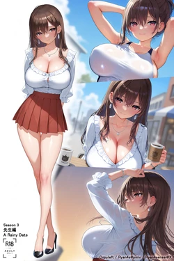 [Pixiv] Ryan4s(24855) -  A Rainy Date  [AI Generated]