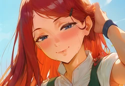 [MOKIIIMOKIII] Uzumaki Kushina x Uzumaki Naruto [AI Generated]