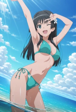 [AIlya] Saten Ruiko/佐天 涙子 [AI Generated]