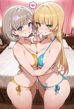 [Nankoai] SumirexKeke-クゥすみ-lovehotel-bikini- (Patreon) [AI Generated]