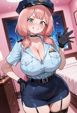 [Nankoai] Himari Uehara(Bang Dream!)- req-policeuniform-lovehotel- (Patreon) [AI Generated]
