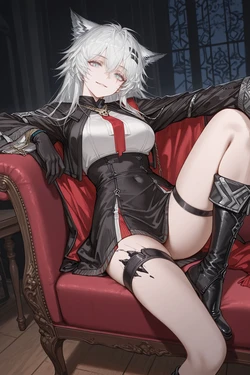 Lappland & Texas - Arknights (Decensored) [AI Generated]