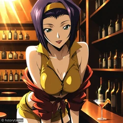 [hstorytaimu] ] Faye Valentine - Amazing night at the pub [AI-generated]