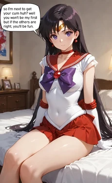 Sailor mars gets her turn to get creampies [AI Generated]