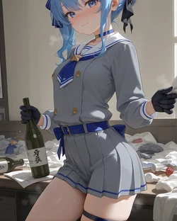 Yukina Suisei Hoshimachi 星街すいせい [96p 枚] (Patreon) [AI Generated]