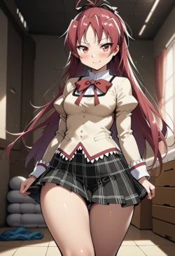 Shirobako88 - Sayaka x Kyoko Yuri美樹さやか 佐倉杏子 百合 [AI Generated]