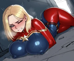 [11_22] Harley Quinn x Captain Marvel Strap-on Image Set [AI generated]