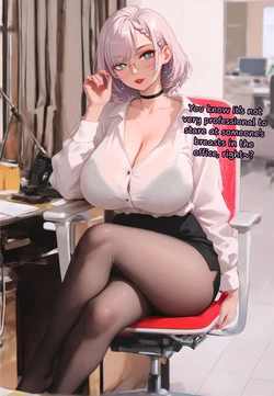 [pmmereine] Reine's office fun [AI Generated]