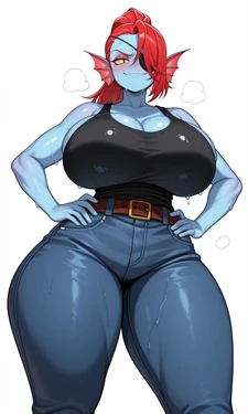 DaidoujiPV Undertale - Undyne (XL Gallery! 50 pics). [AI Generated]