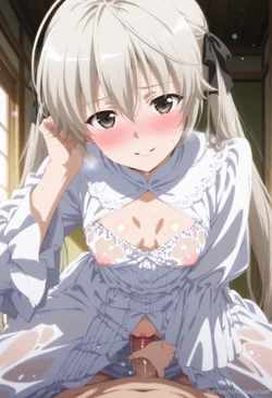 [AIusagichan] ヨスガノソラ 春日野 穹 Yosuga no Sora Sora Kasugano 106P (dress) [AI Generated]
