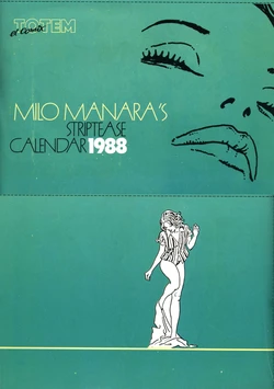 Milo Manara's Striptease Calendar 1988 [Spanish]
