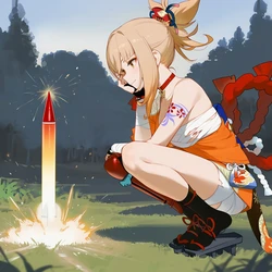 Howsir - 宵宫 Yoimiya X hilichurl [AI Generated]