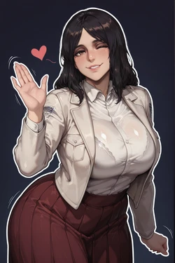 [YashugAI] Pieck Finger (Shingeki no Kyojin) [AI Generated]