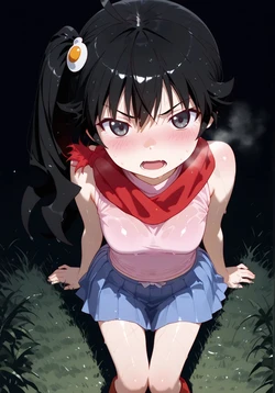 (Custom Firingu X) Karen Araragi [AI Generated]