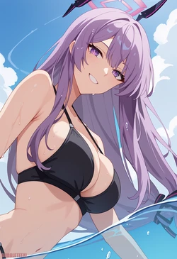 [BubbleTeeXL🔞] Shiraishi Utaha  Blue Archive 1 (Patreon) [AI Generated]