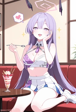 [BubbleTeeXL🔞] Shiraishi Utaha  Blue Archive 4 (Patreon) [AI Generated]