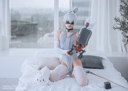 [TangTang 堂堂] White Rabbit 9S｜NieR_Automata