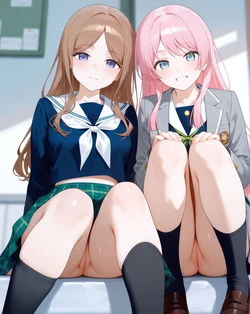 Liname 長崎そよ&千早愛音 25.2.5 (Patreon) [AI Generated]