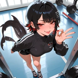 [Jonn Cinabonn Jovi] Gym Ellen Joe (Patreon) [AI Generated]