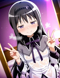 かたい棒 Hard Stick - 【Free】ほむらちゃん❤ / Homura❤  [AI Generated]