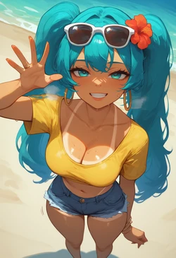 Brazilian Miku Bloobill [AI Generated]