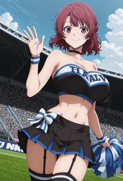 Meowu laha 💘 - Anri Teieri | Cheerleader (Patreon) [AI Generated]