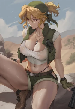 [鬼见愁 (天崩地裂水倒流) ] Eri - Metal Slug (Patreon) (AI Generated)