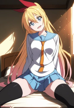 [BubbleTeeXL🔞] Chitoge Kirisaki  Nisekoi (Patreon) [AI Generated]
