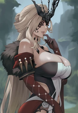 [鬼见愁 (天崩地裂水倒流) ] Signora - Genshin Impact (Patreon) (AI Generated)