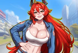[KobainAI] [Nikke] Red Hood - Retro days (NIKKE) 🟥😈♠️ [AI Generated]