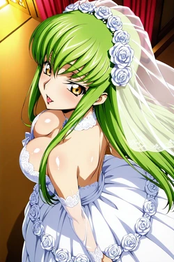 [minakaze] C.C. - Bride (Code Geass) [AI Generated]