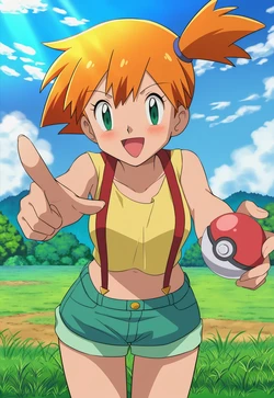 [Sephiaton] Misty(Pokémon) - Anime Style 2 (Patreon) [AI Generated]