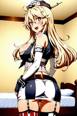 [minakaze] Iowa - Official Costume (Kantai Collection) [AI Generated]