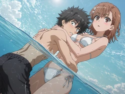 [SpasiboAI] Mikoto Misaka - A certain series - NSFW (Patreon) [AI Generated]