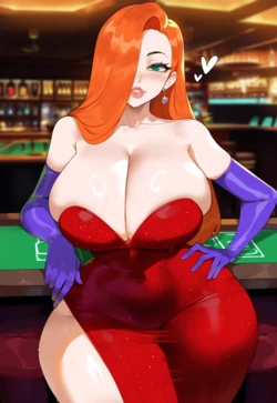 [Creamy AI] Jessica Rabbit, PAWG Vs BBC [AI Generated]