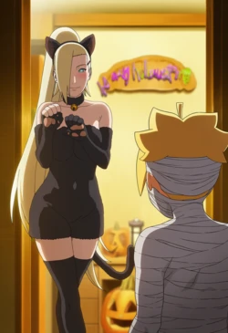 TheFarAi Boruto X Ino Halloween (Ai Generated)
