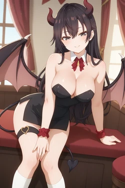 ArimaAgamiAI 周防有希 - Yuki Suou (Outfit Demon Tenshi) (Patreon) [AI Generated]