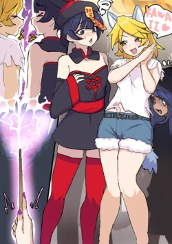 [yata] Quitting Humanity in Public on Halloween (Pixiv Fanbox)