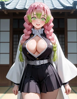 my Mitsuri Kanroji collection ( Ai generated )