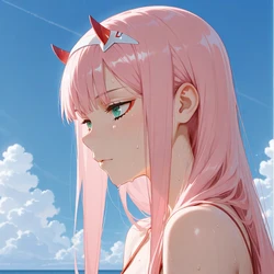 Oniha- Zero Two [Ai Generated]