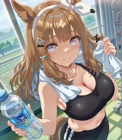 Okazai Art Almond Eye(アーモンドアイ)#2 (Patreon) [AI Generated]