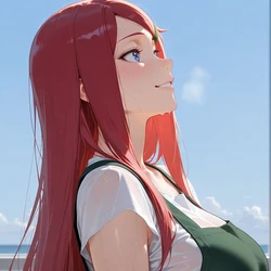 Oniha- Uzumaki Kushina [Ai Generated]